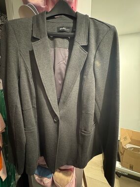 Torrid Charcoal Gray Blazer - Tailored Suit Jacket